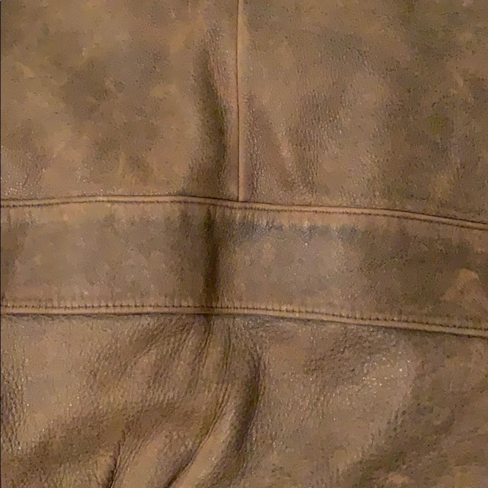 Leather bomber jacket - Picture 7 of 8